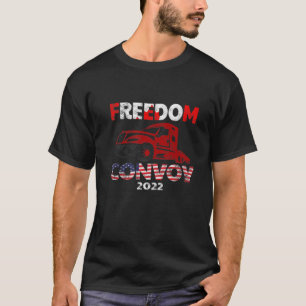 Canada Freedom Convoy 2022 Canadian Truckers Suppo T-Shirt