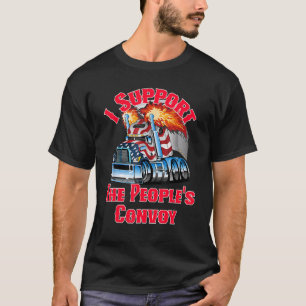 Canada Freedom Convoy 2022 Canadian Truckers Suppo T-Shirt