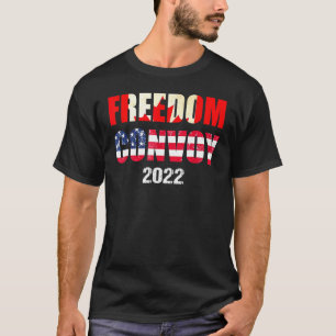 Canada Freedom Convoy 2022 Support Canadian Trucke T-Shirt