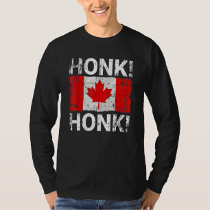 Canada Freedom Convoy 2022 Truckers Honk! Honk! Di T-Shirt
