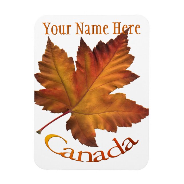 Canada Fridge Magnet Autumn Canada Souvenir Magnet (Vertical)