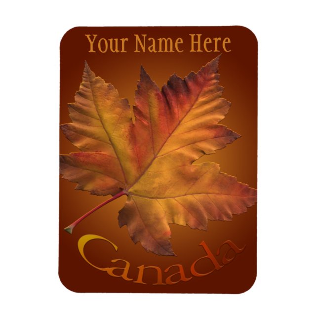 Canada Fridge Magnet Autumn Canada Souvenir Magnet (Vertical)