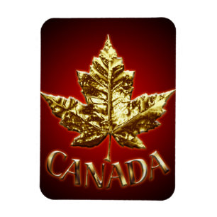 Canada Fridge Magnet Gold Canada Souvenir Magnets