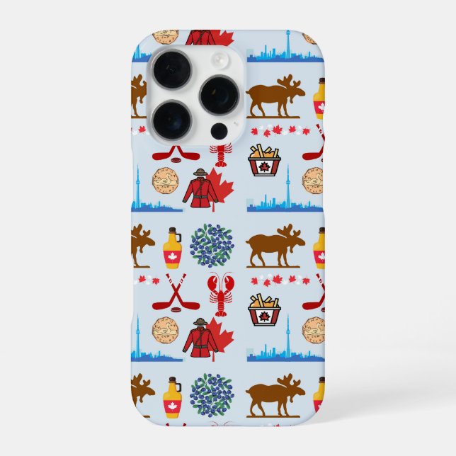  Canada Fun iPhone Case (Back)