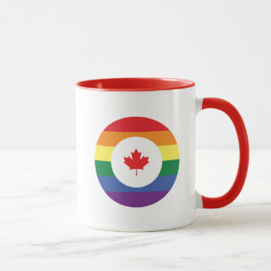 Canada Gay Pride Mug
