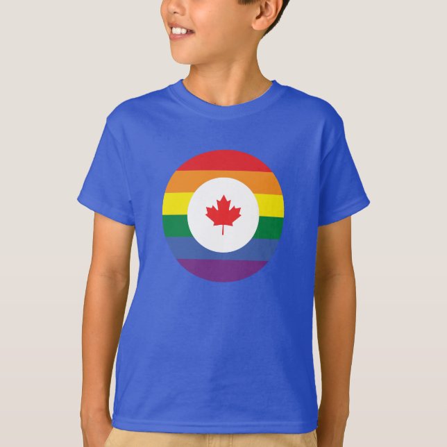 Canada Gay Pride T-Shirt (Front)