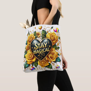 Canada Geese Amidst the Weeping Willows  Tote Bag