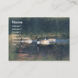 Canada Geese Business Card