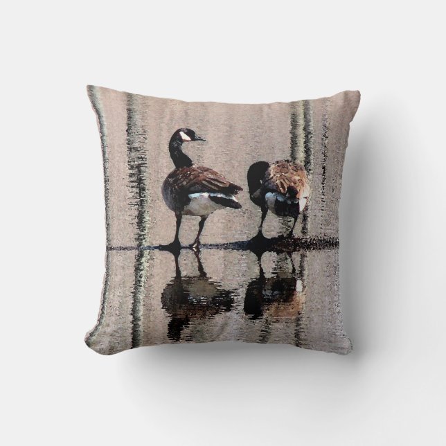 Canada Geese Cushion (Front)
