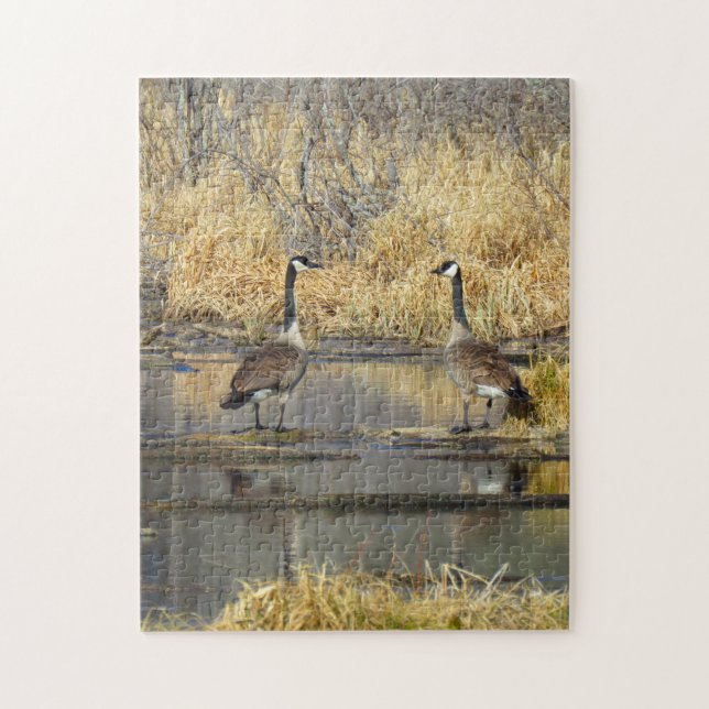 Canada Geese Puzzle (Vertical)
