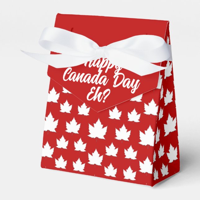 Canada Gift Box Personalise Canada Flag Gift Boxes (Front Side)