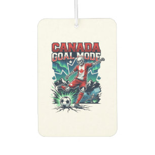 Canada Goal Mode Skeleton Striker Nations Dynamic Car Air Freshener