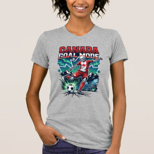 Canada Goal Mode Skeleton Striker Nations Dynamic T-Shirt