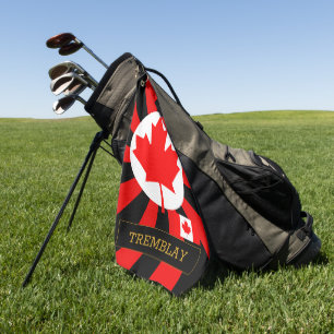 Canada Golf & premium Canadian Flag / Patriots Golf Towel