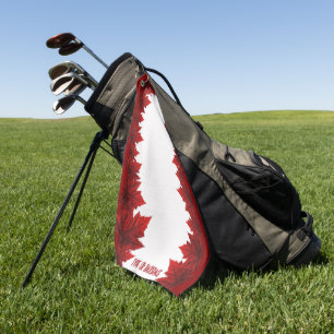 Canada Golf Towel Canada Flag Golf Towels 