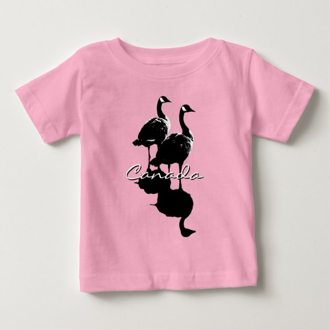 Canada Goose Baby One-piece Canada Tootoo Custom Baby T-Shirt (Front)