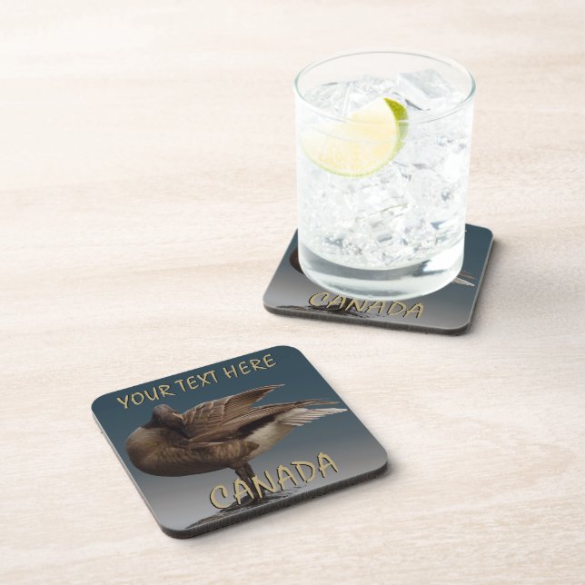 Canada Goose Coaster Custom Canada Coasters (Right Side)