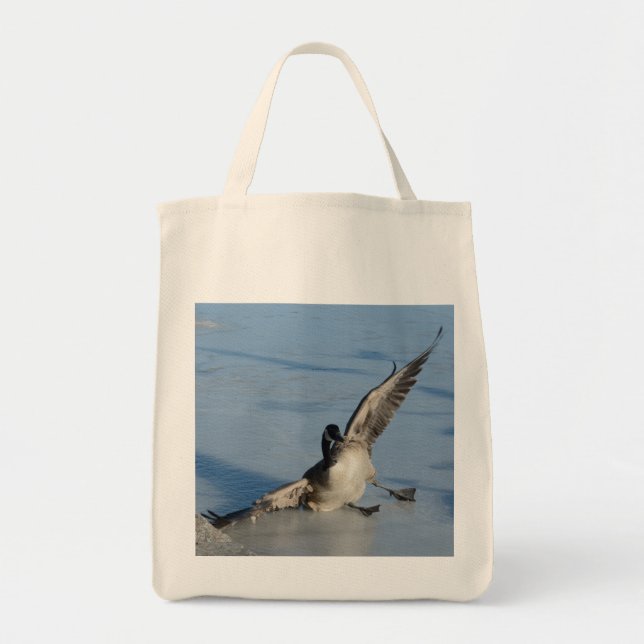 Canada Goose Crash Landing Grocery Tote Bag (Front)