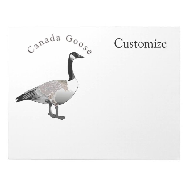 Canada Goose Gander Thunder_Cove  Notepad (Front)