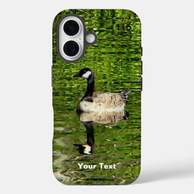 (Canada) Goose Green Case-Mate iPhone Case (Back)