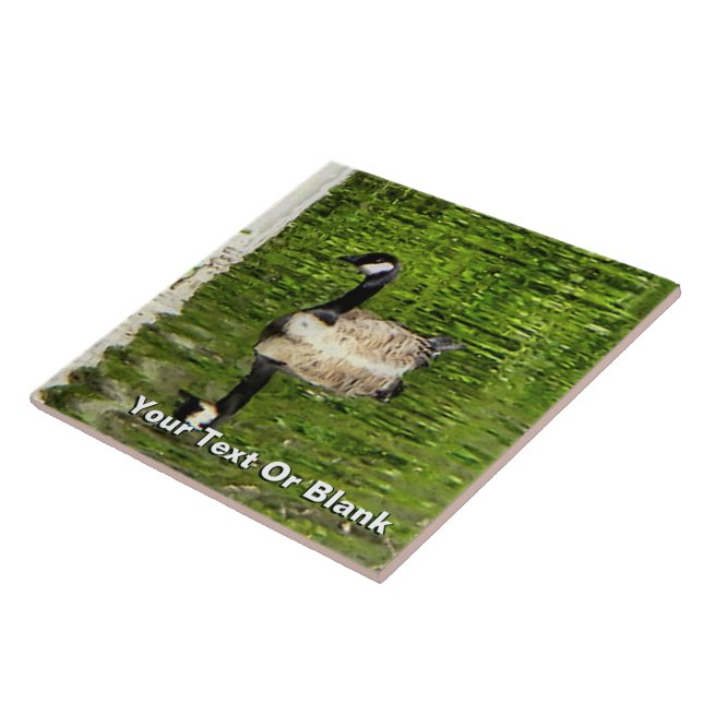 (Canada) Goose Green Ceramic Tile (Side)