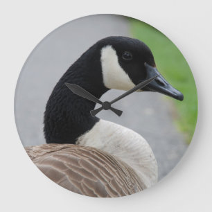 Canada goose large clock