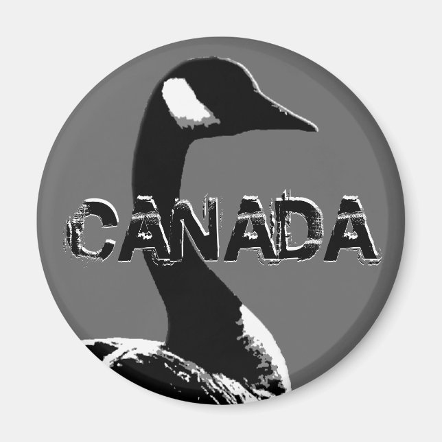 Canada Goose Magnet Canada Souvenir Fridge Magnets (Front)
