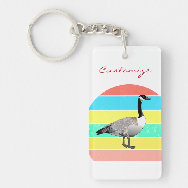 Canada Goose Multi-colour Sun Thunder_Cove Key Ring (Front)