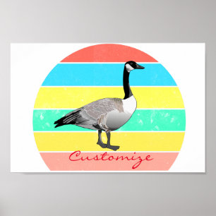 Canada Goose Multi-colour Sun Thunder_Cove Poster