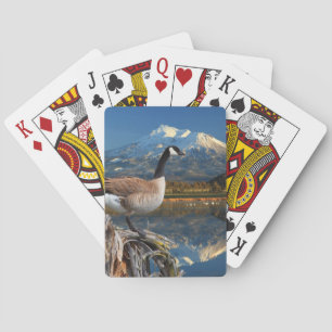 CANADA GOOSE ON THE LAKE PLAYING CARDS