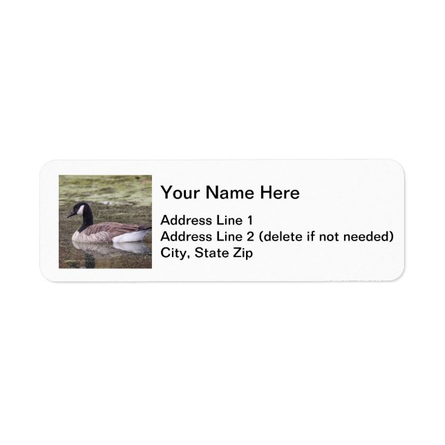 Canada Goose Return Address Label (Front)