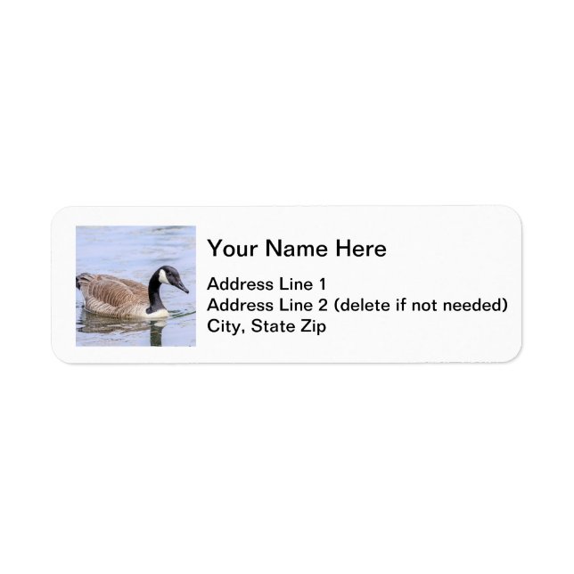 Canada Goose Return Address Label (Front)