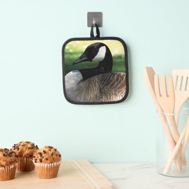 Canada Goose Wildlife Photo Pot Holder (Insitu(Hanging))