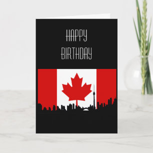 Canada Happy Birthday Card