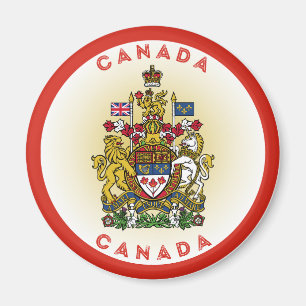 Canada Heritage Emblem Magnet
