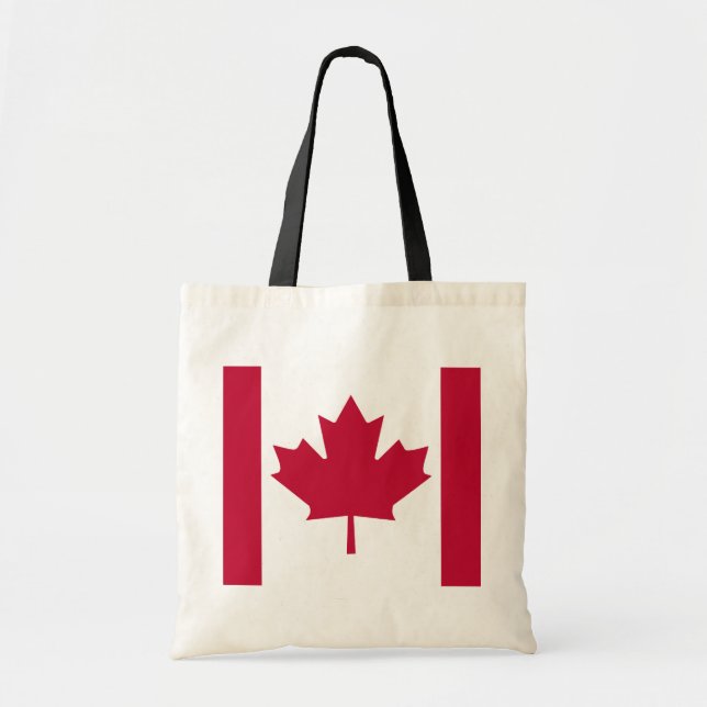Canada High quality Flag Tote Bag (Front)