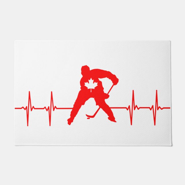 Canada Hockey  Doormat (Front)