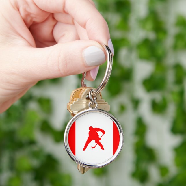 Canada Hockey   Key Ring (Hand)