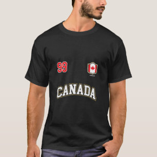 Canada Hoodie Number 99 Canadian Team Sports Hocke T-Shirt