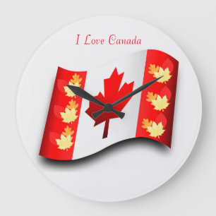 Canada image for Round-Large-Wall-Clock Large Clock
