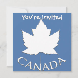 Canada Invitations Personalised Canada RSVP Cards
