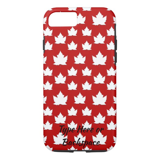 Canada iPhone 8 / 7 Cases Canada Souvenirs (Back)