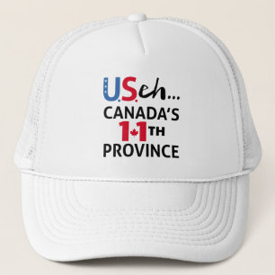 CANADA is not for Sale USA 11th Province Freedom   Trucker Hat