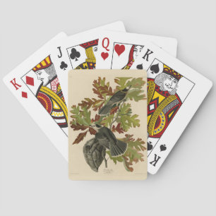 Canada Jay (Grey Jay) - Audubon's Birds of America Playing Cards