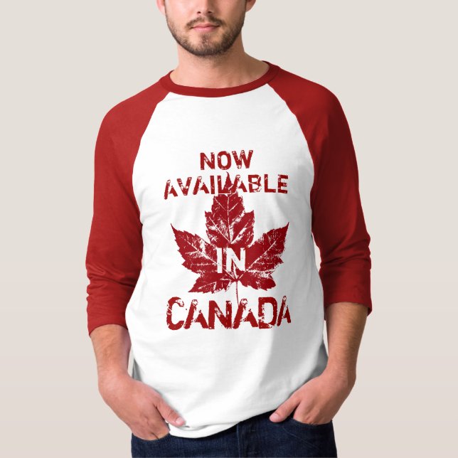 Canada Jersey Funny Canada Baseball Jersey T-Shirt (Front)