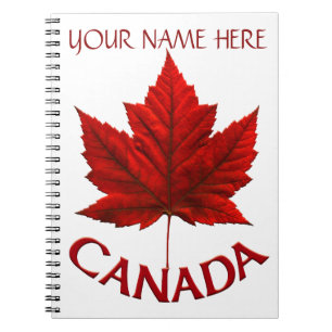 Canada Journal Souvenir Custom Notebooks Canada