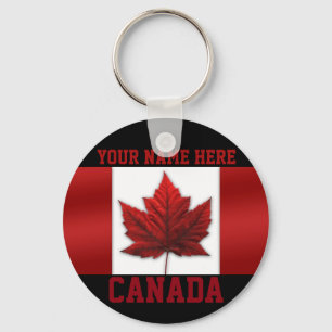 Canada Key Chain Personalised Canada Keychain