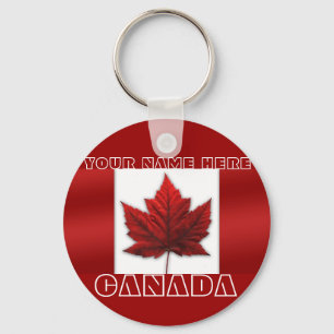 Canada Key Chain Personalised Canada Keychains