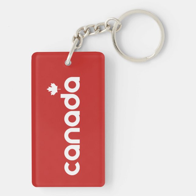 Canada Key Ring (Back)