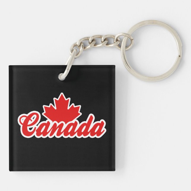 Canada Key Ring (Back)